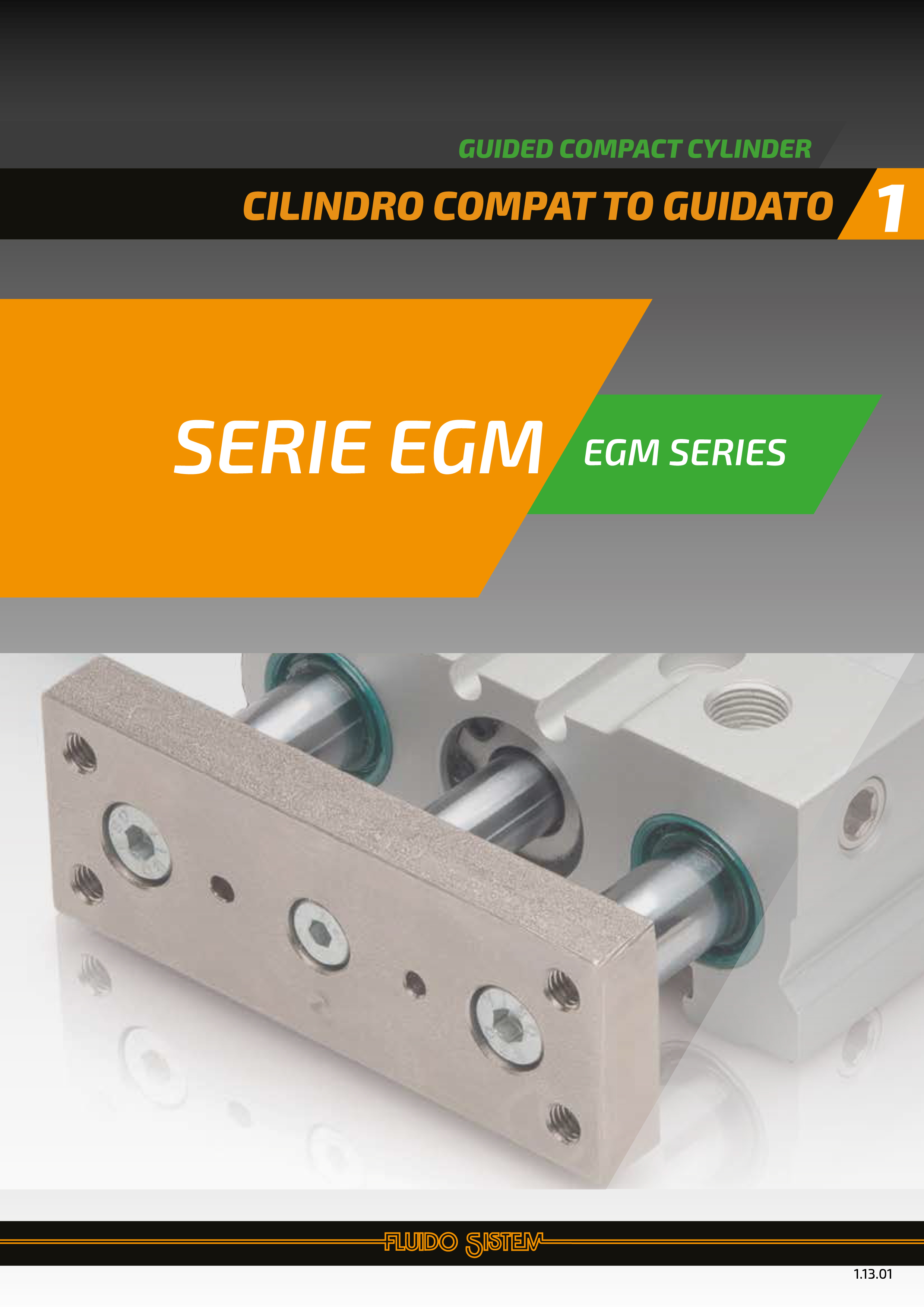 Cilindri compatti serie EGM - Catalogo Fluido Sistem