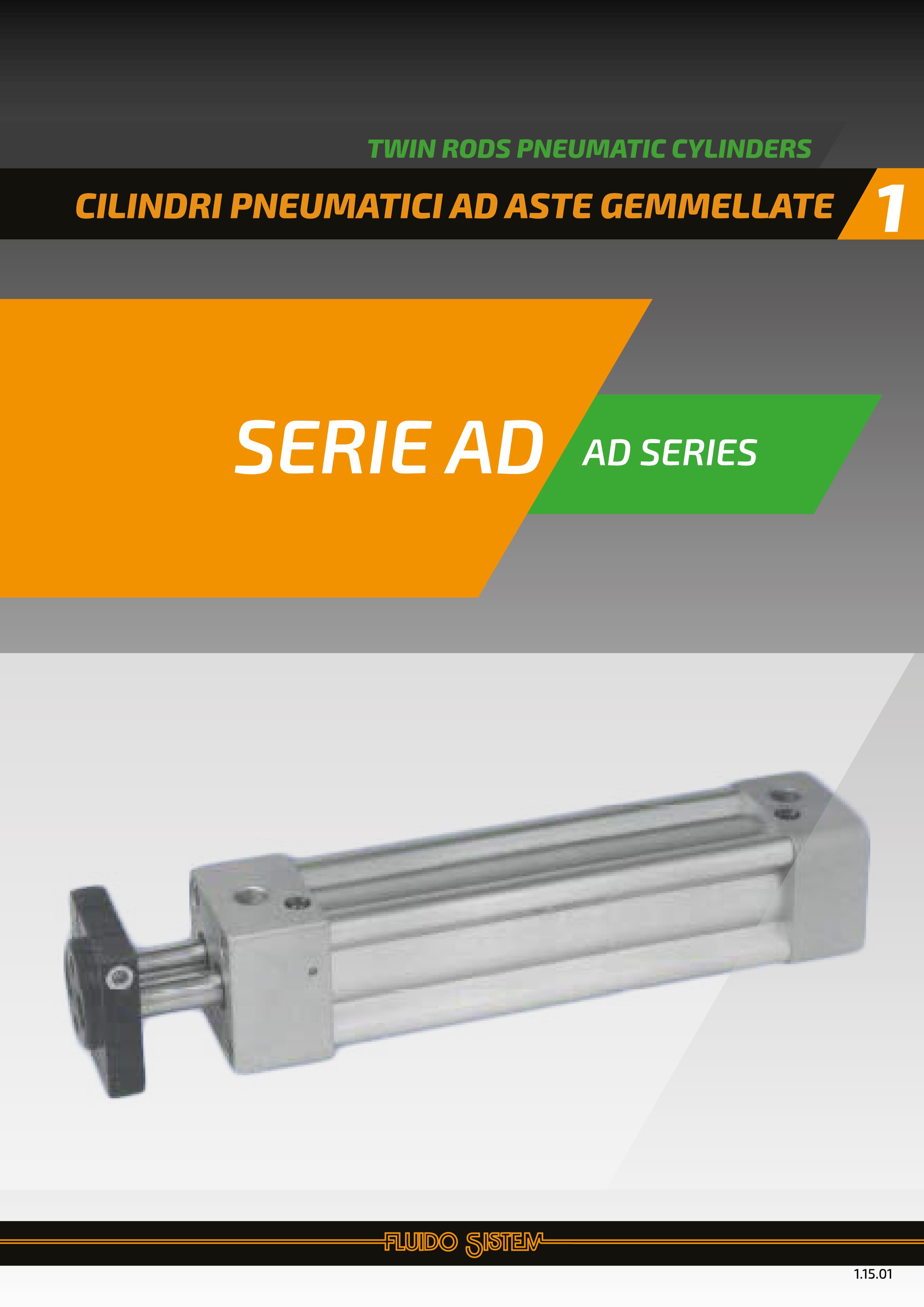 Cilindri pneumatici serie AD - Catalogo Fluido Sistem