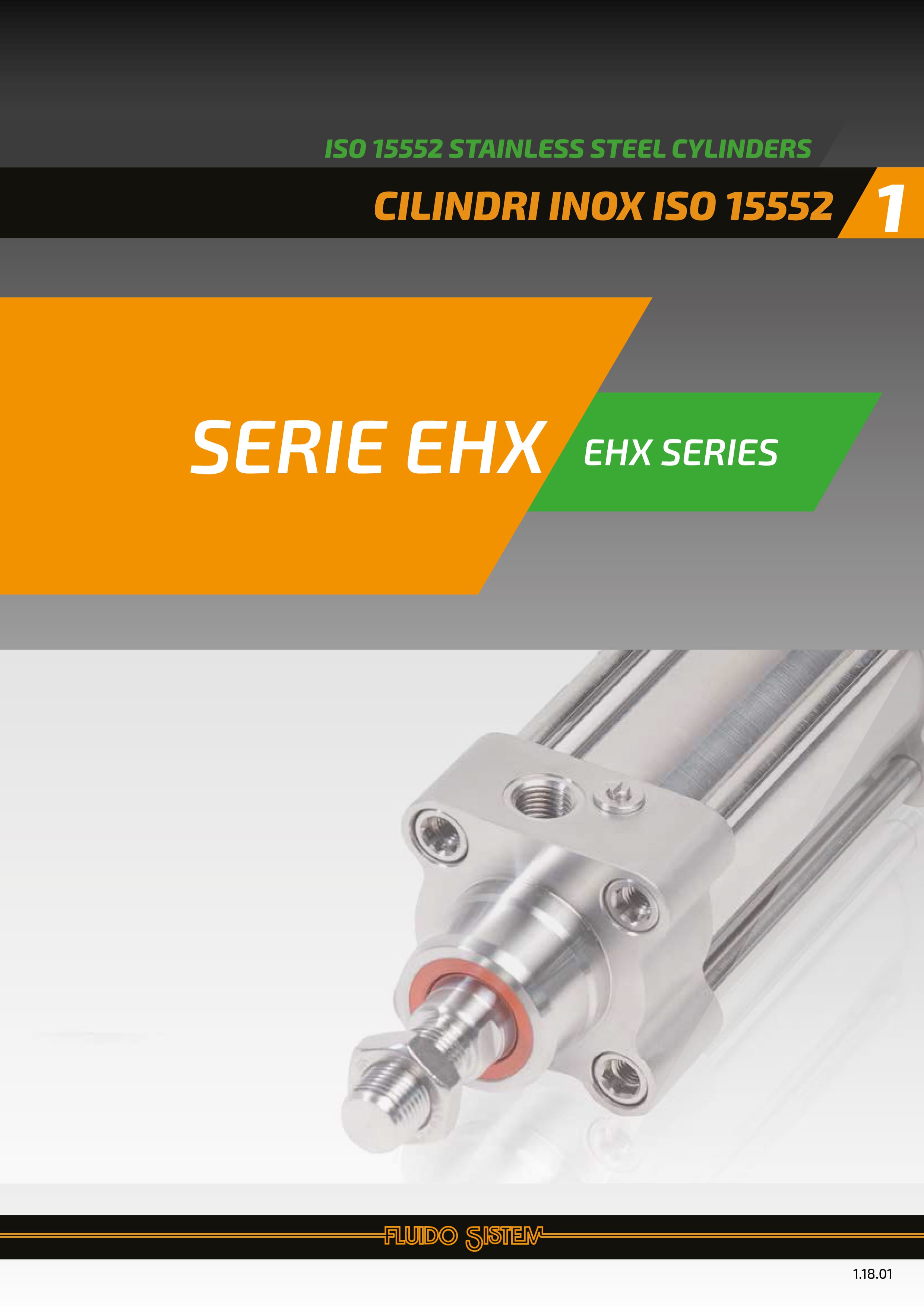 Cilindri pneumatici serie EHX - Catalogo Fluido Sistem