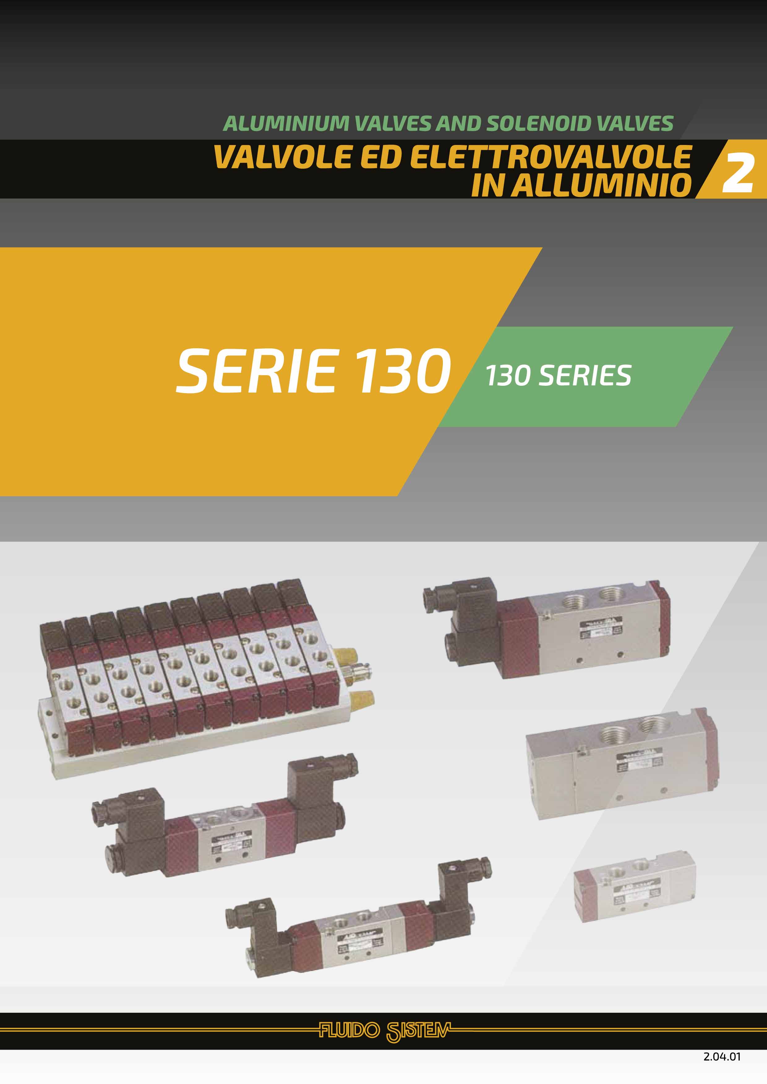 Valvole ed elettrovalvole in alluminio - Catalogo Fluido Sistem
